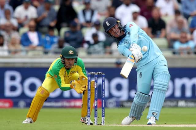 England's Jason Roy in batting action during the ICC World Cup, Semi Final at Edgbaston, Birmingham. (Picture: PA)
