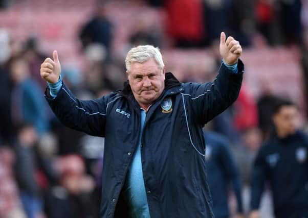 HEADING HOME: Steve Bruce is expected to become Newcastle United manager before the weekend. Picture: Steve Ellis