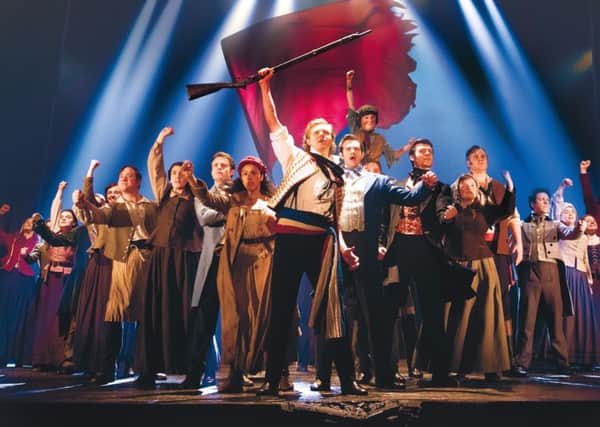 A scenes from Les Miserables now at Bradford Alhambra. Picture: Helen Maybanks