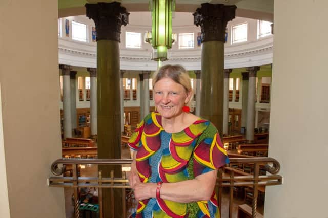 Lynette Willoughby, a former president of the Women's Engineering Society, has been involved in celebration events in Leeds marking the organisation's centenary pictured in the Brotherton Library at Leeds University.
Picture Bruce Rollinson