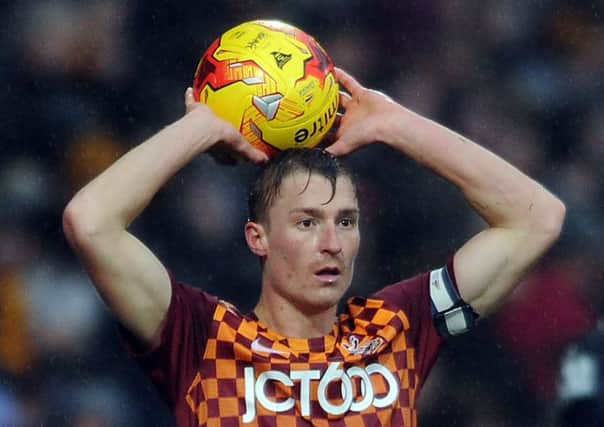 Former Bradford City captain Stephen Darby will be honoured at Valley Parade today. (Picture: Tony Johnson)