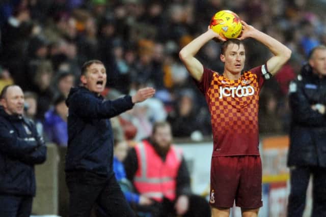 Bradford City Stephen Darby worked with manager Phil Parkinson for five years. (Picture: Tony Johnson)