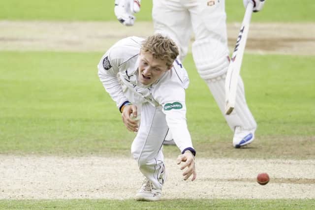 FAMILIAR FACE: Dom Bess returns to Headingley, only this time to play against Yorkshire.