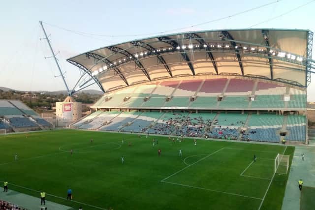 The stadium in the Algarve where Sheffield United played Real Betis on Friday night.