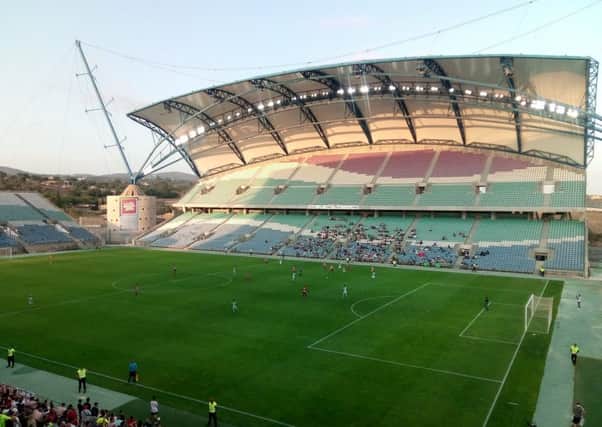 The stadium in the Algarve where Sheffield United played Real Betis on Friday night.