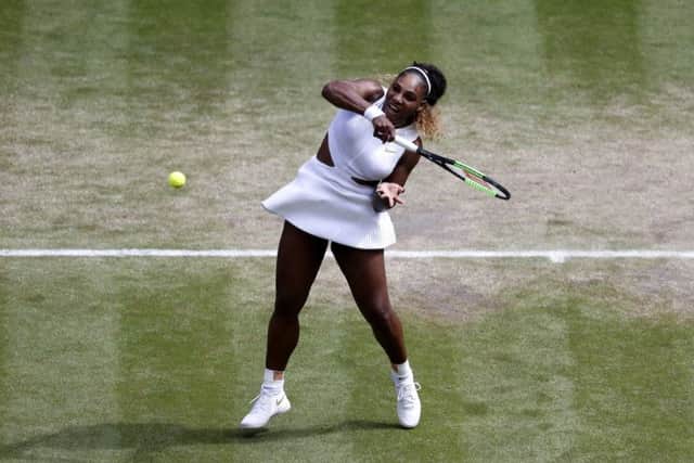 Serena Williams. Picture: Alastair Grant/PA