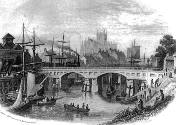 First Selby railway bridge