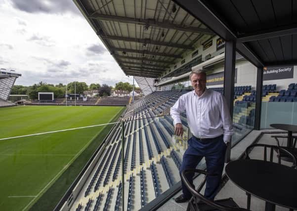 Leeds Rhinos chief exec Gary Hetherington. at the new Facilities in the £43m new stand at The Emerald Stadium, Headingley.
 (Picture: Bruce Rollinson)