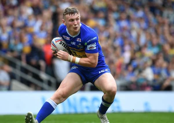 Leeds Rhinos' Harry Newman has been called into the England Knights set-up and could face Jamaica at Headingley in October. PIC: Jonathan Gawthorpe/JPIMedia