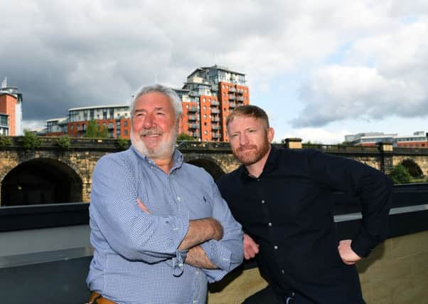 A brighter future: Andy Howarth, left, established the Howarth Foundation in 2017. He has now hired Chris Sylvester, right, to help vulnerable people. Picture: Jonathan Gawthorpe