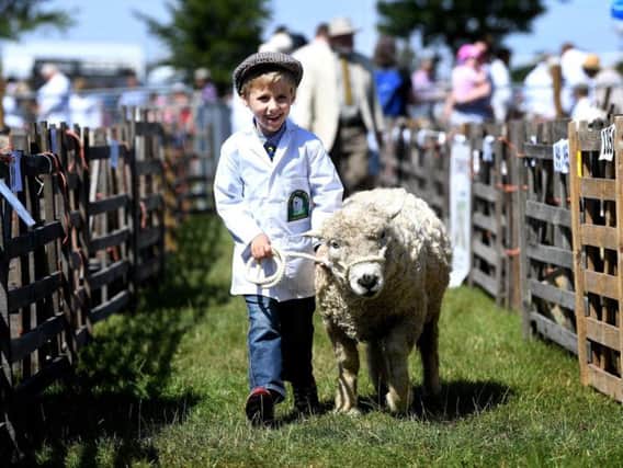 The event is one of the largest agricultural shows in the country