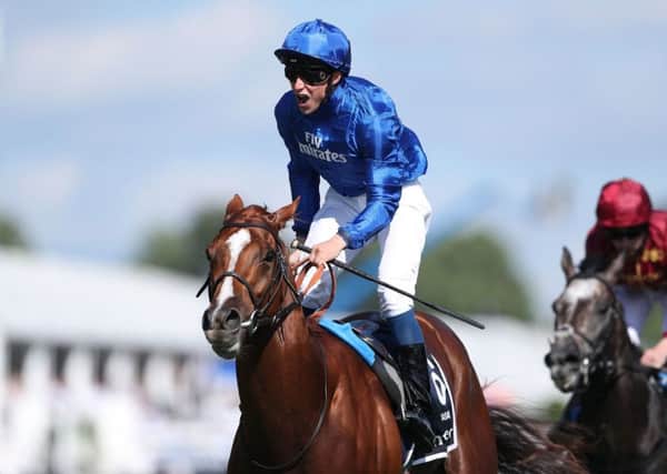 The 2018 Derby hero Masar - pictured winning at Epsom udner William Buick - has been retired.