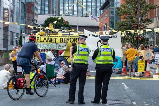 Were police right to tolerate the Extinction Rebellion week-long demonstration in Leeds?