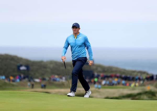 Northern Ireland's Rory McIlroy during preview day four of The Open Championship 2019 at Royal Portrush Golf Club. (Picture: PA)