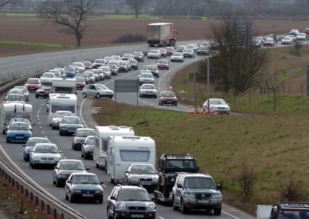 Tailbacks on the A64 east of York remain a repeated soruce of frustration.