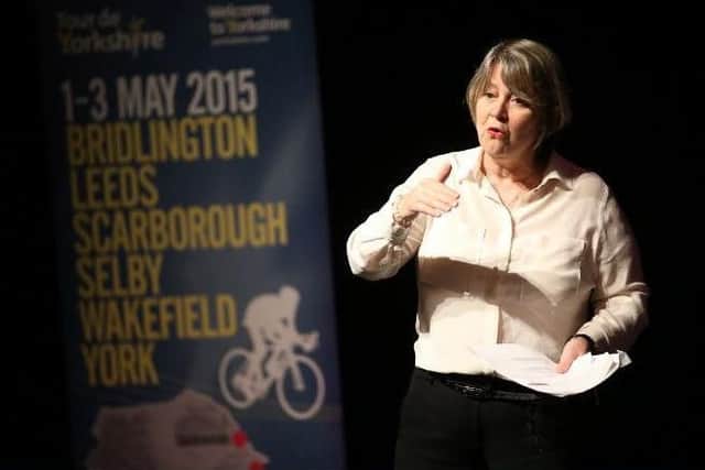 Dee Marshall, pictured in 2015 at a Welcome to Yorkshire event.