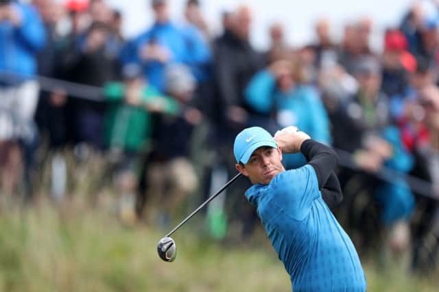 Northern Ireland's Rory McIlroy struggled on the opening day.
