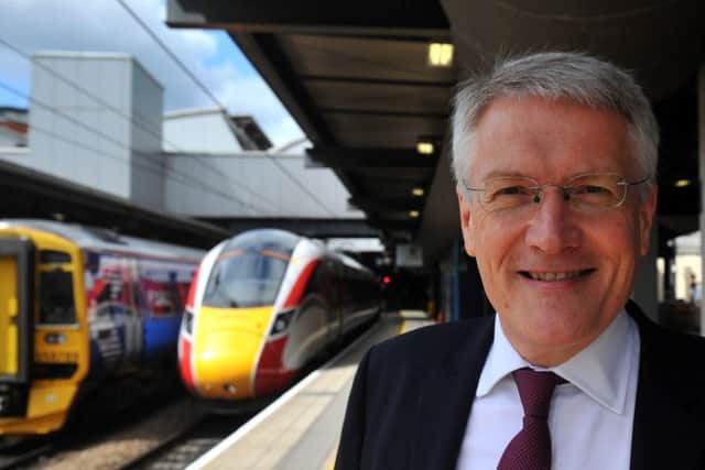 Harrogate MP Andrew Jones is the current Rail Minister.