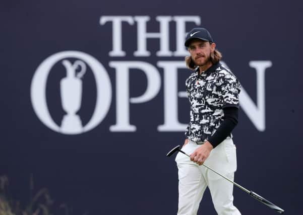 England's Tommy Fleetwood on the 18th (Picture: PA)