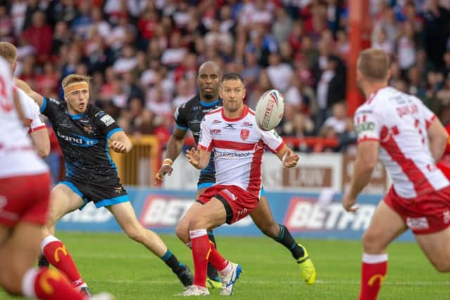 Hull KR's Danny McGuire (PIC:BRUCE ROLLINSON)