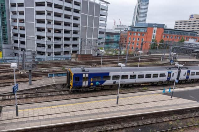One in every seven trains were delayed by at least five minutes in 2018. Picture by James Hardisty.