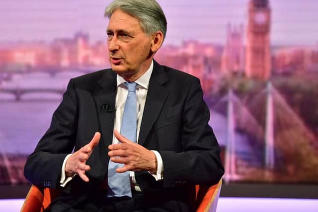 In an unprecedented move, Chancellor Philip Hammond pre-announced his resignation on the BBc's Andrew Marr politics programme.