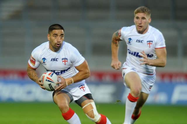 Rangi Chase, in action for England against Italy in October 2013.