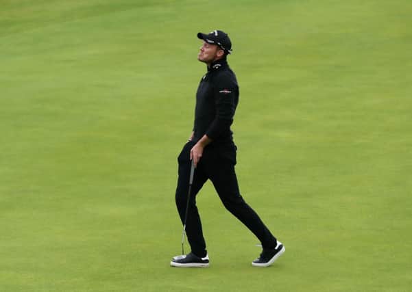 England's Danny Willett after the 18th during day four of The Open at Royal Portrush. Picture: Niall Carson/PA