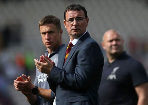 Bradford City's manager Gary Bowyer: Aiming to lead Bantams straight back up.