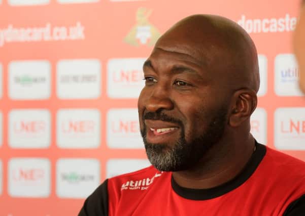New Doncaster Rovers manager: Darren Moore. Picture: Chris Etchells