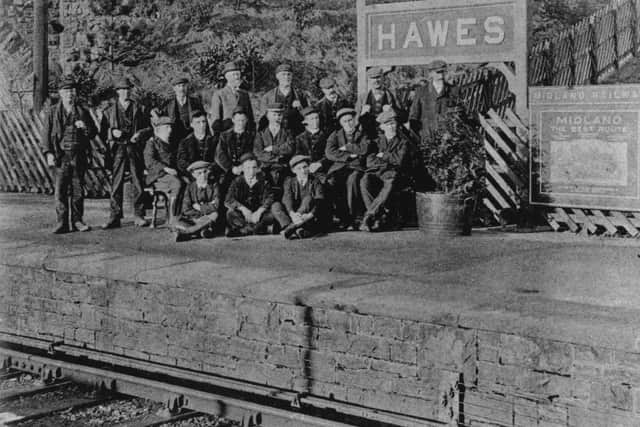 Hawes Station in the early 20th century