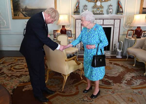 Boris Johnson accepts the invitation of the Queen to become Prime Minister and form a government.