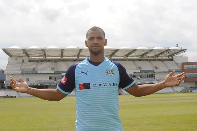 Nicholas Pooran. 

Picture courtesy of Yorkshire CCC