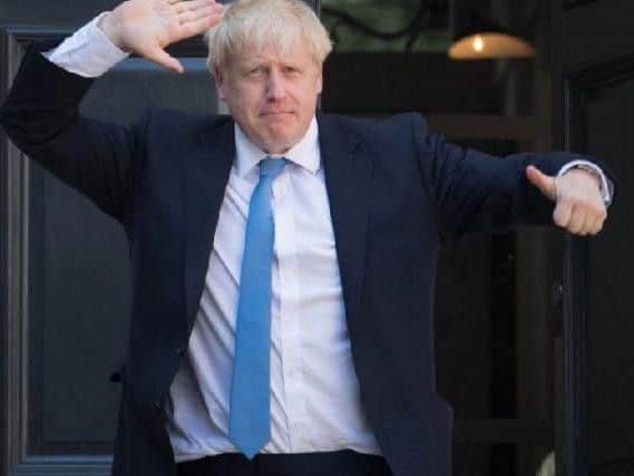 New Prime Minister Boris Johnson entered Downing Street