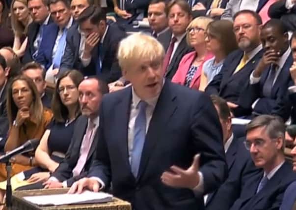 Boris Johnson addresses Parliament for the first time as Prime Minister.