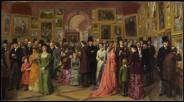 A Private View at the Royal Academy, by William Powell Frith