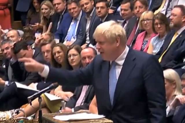 The House of Commons was packed for Boris Johnson's first appearance as Prime Minister.