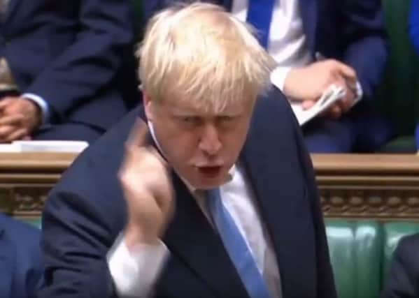 Prime Minister Boris Johnson has addressed MPs for the first time as the country's leader.