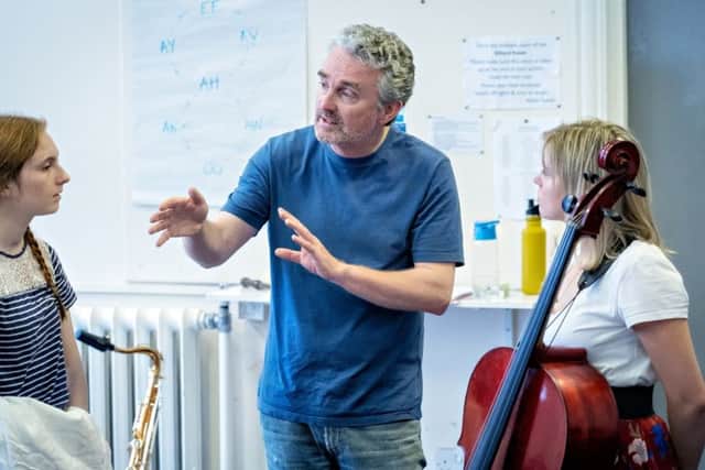 Co-director Damian Cruden in rehearsals for Swallows and Amazons.  (Picture: Anthony Robling).