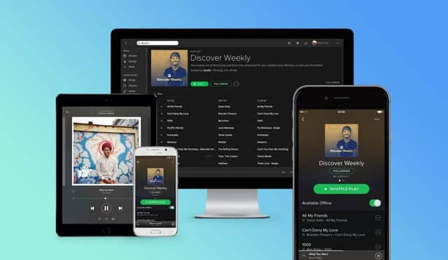 Spotify is available on nearly every device