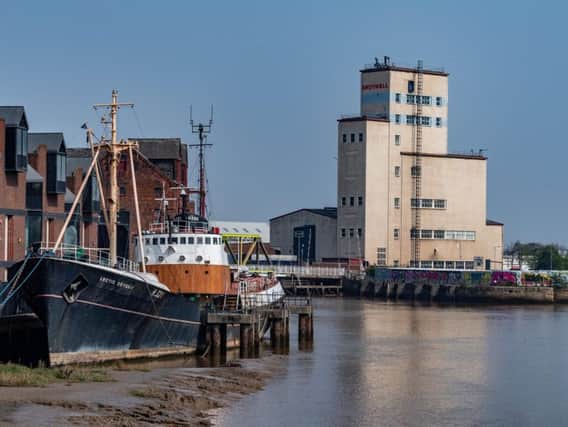 The Arctic Corsair at its current berth on the River Hull