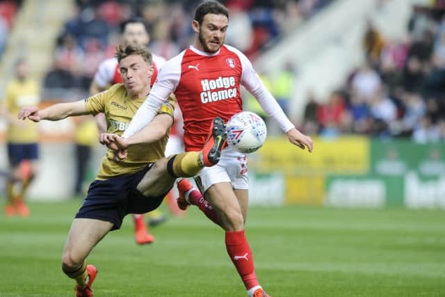 Nottingham Forest's Ben Osborn in action against Rotherham United last season (Picture: Dean Atkins)