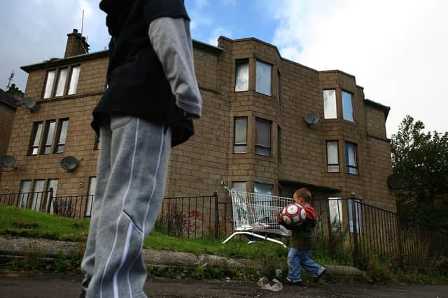 A third of children are living in poverty