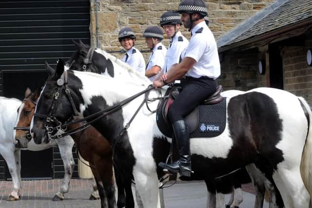 South Yorkshire's police horses have returned to their home in Ring Farm, Barnsley.