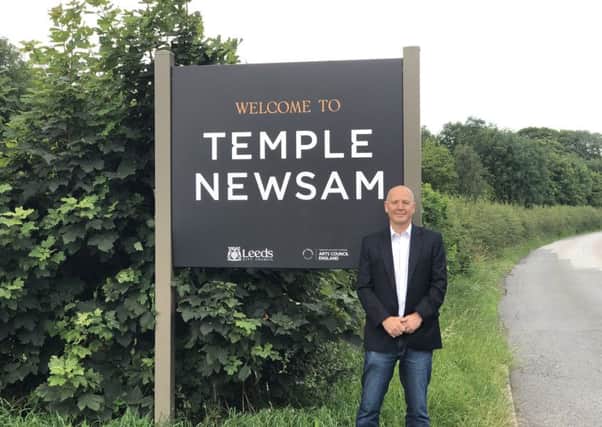 Print success: Stephen Harrison at Temple Newsam, where CSDPrint has just completed a large contract.