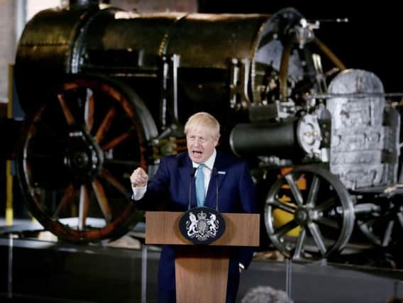 Boris Johnson is prioritising the funding of a new high-speed rail line between Leeds and Manchester. Picture: Getty