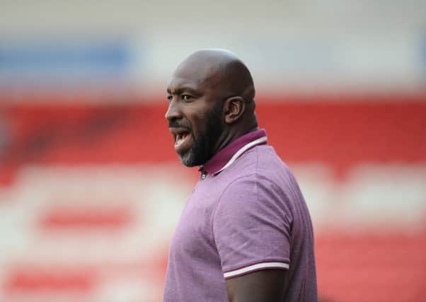 LEADING MAN: Doncaster Rovers' boss Darren Moore. Picture: Tony Johnson.