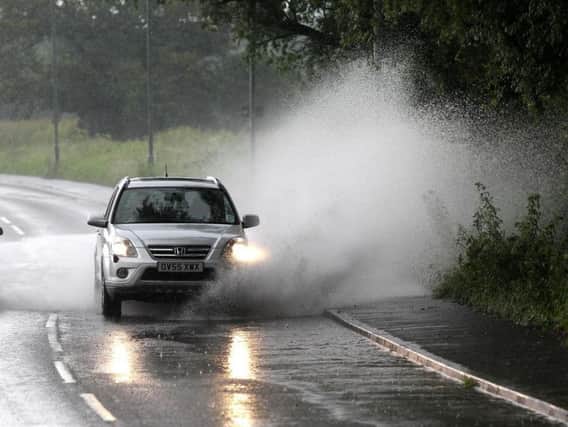 A yellow warning has been put in place as heavy rain and thunderstorms are set to hit Yorkshire.