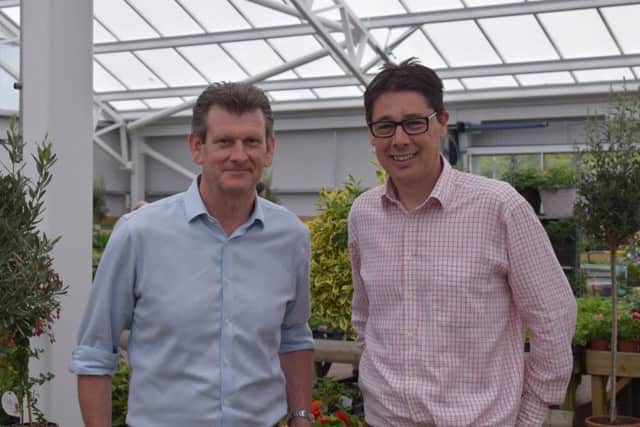 Left to right David Stanhope and Mark Farnsworth of Tong Garden Centre