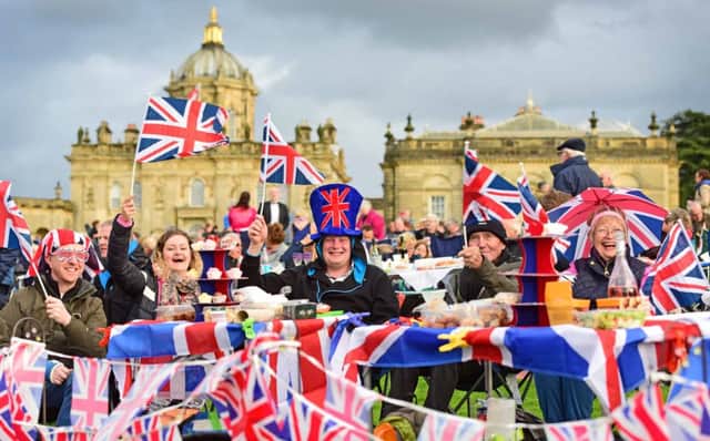 Audience members at the Castle Howard proms